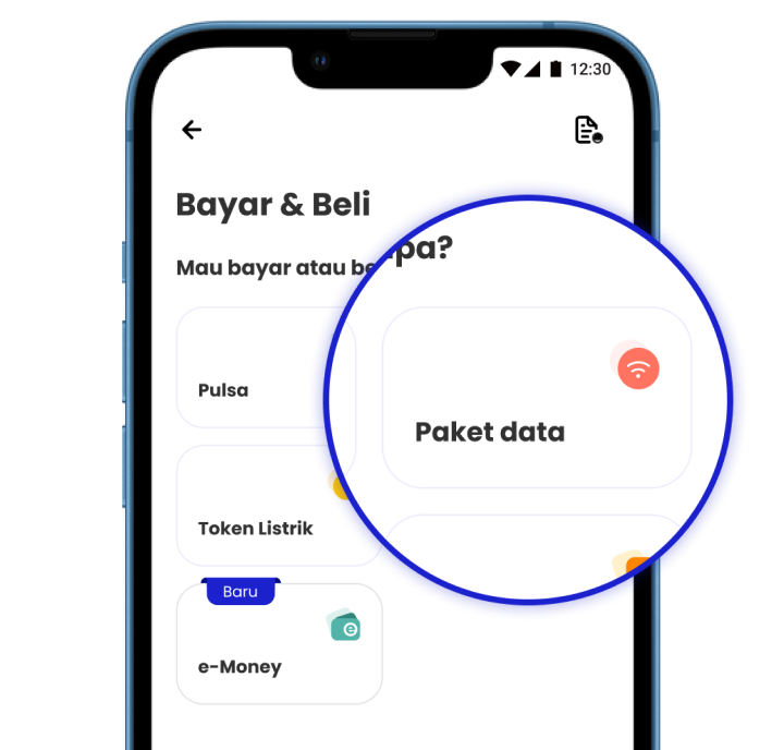 Bayar & Beli - paket data - 2